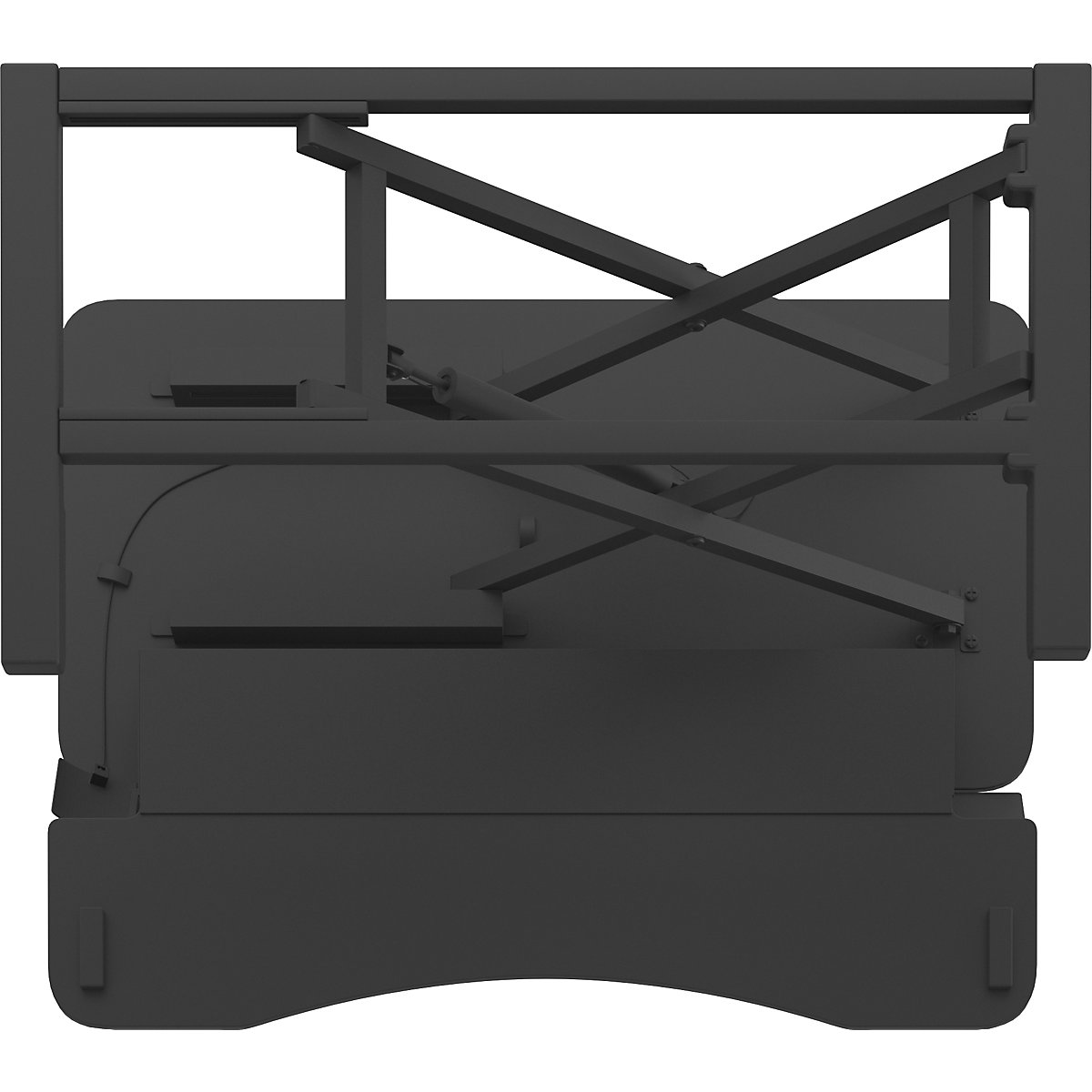 Corsivo™ Sitz-Steh-Workstation Fellowes (Produktabbildung 3)-2