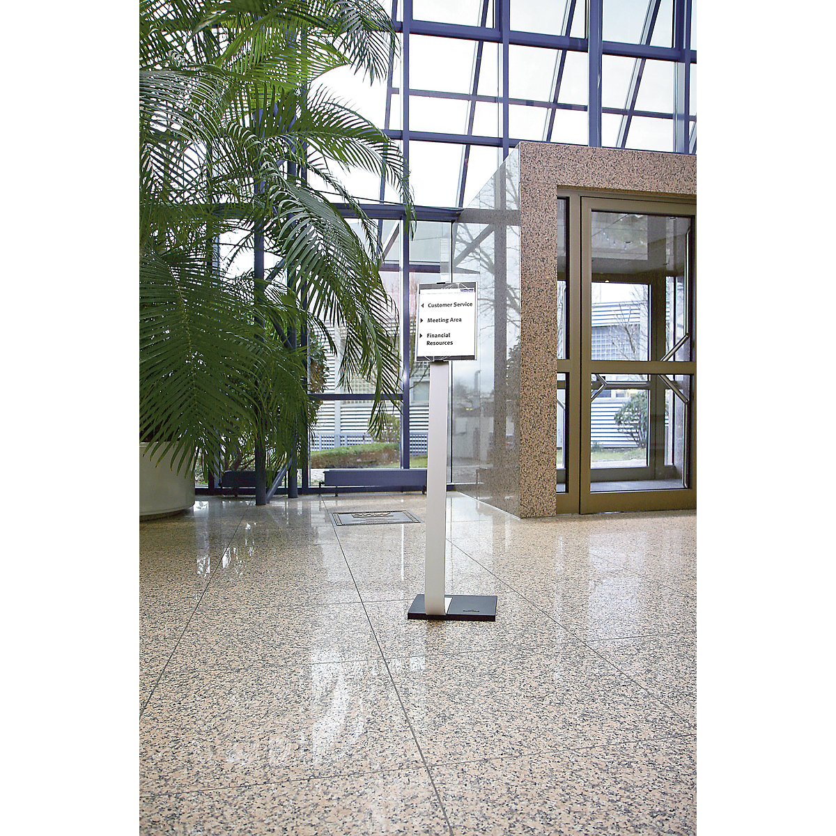 Bodenaufsteller mit Infotafel DURABLE (Produktabbildung 2)-1