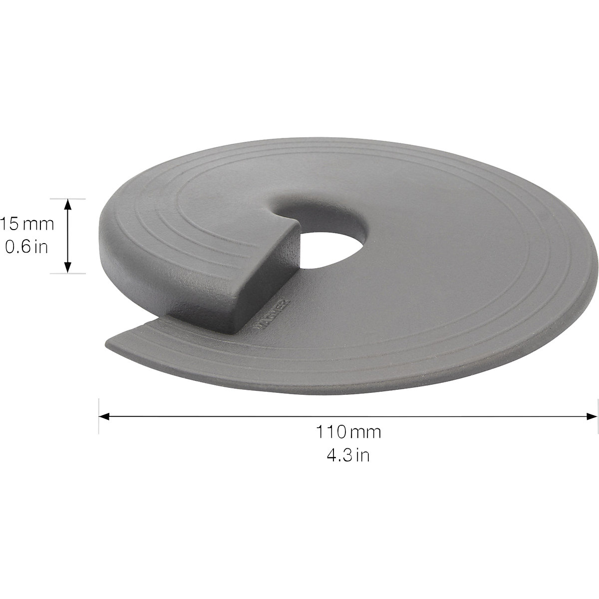 Wagner EH69 Türstopper Grau 4
