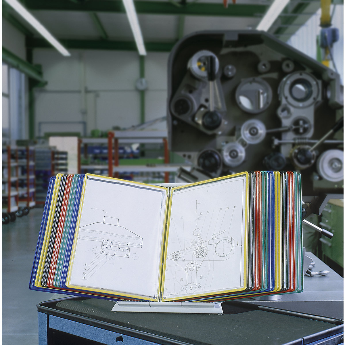 Klarsichttafel-Tischpult Tarifold (Produktabbildung 2)-1