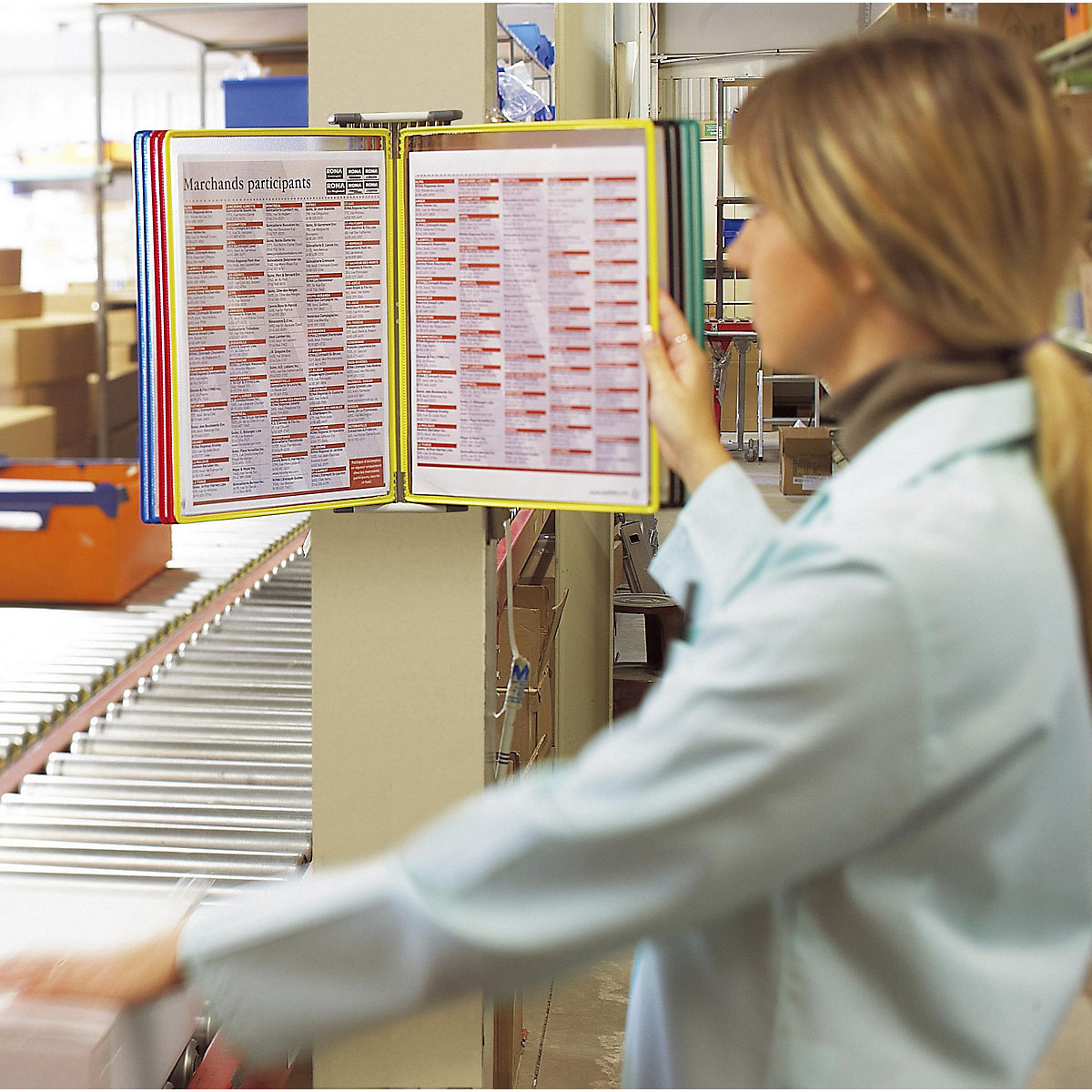 Klarsichttafel-Wandhalter Tarifold (Produktabbildung 3)-2