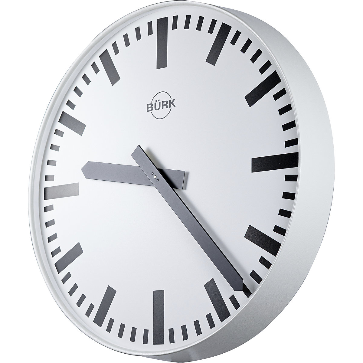 Kaiserkraft Radio Controlled Wall Clock 500mm White 4