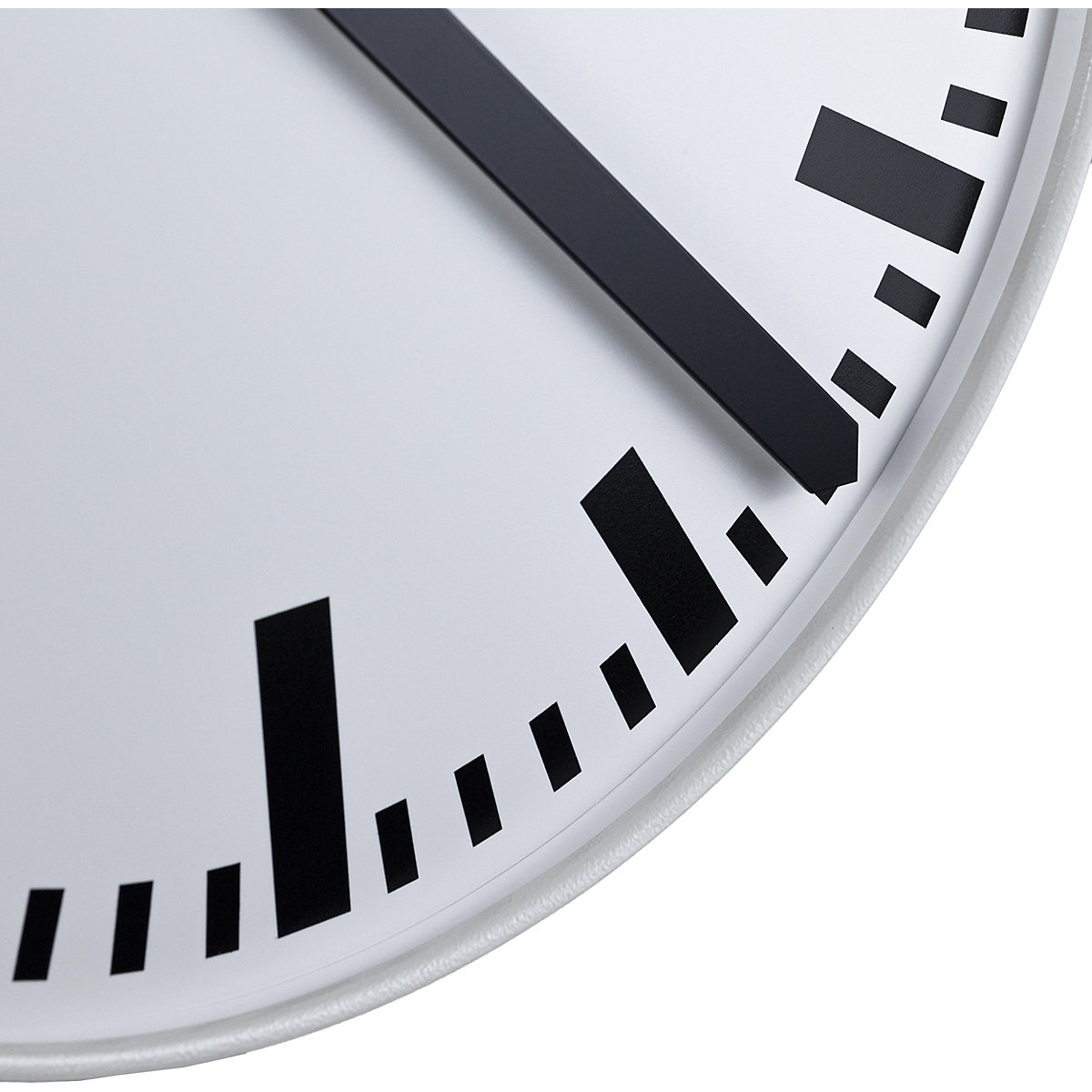 Kaiserkraft Radio Controlled Wall Clock 500mm White 7