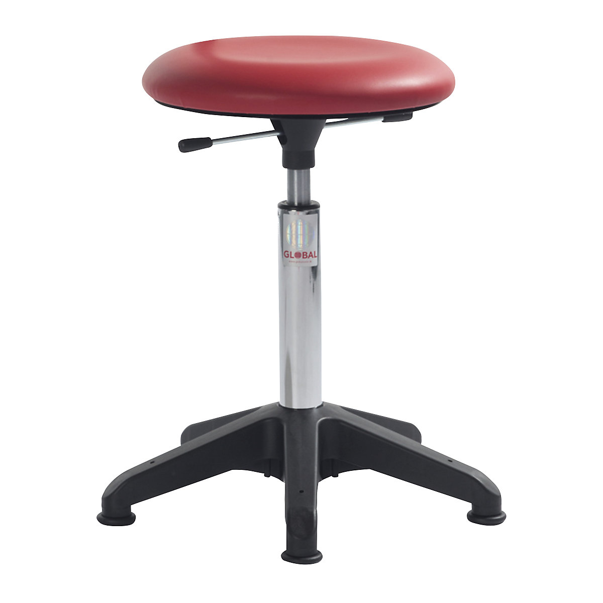 Kaiserkkraft Work Stool Red 2