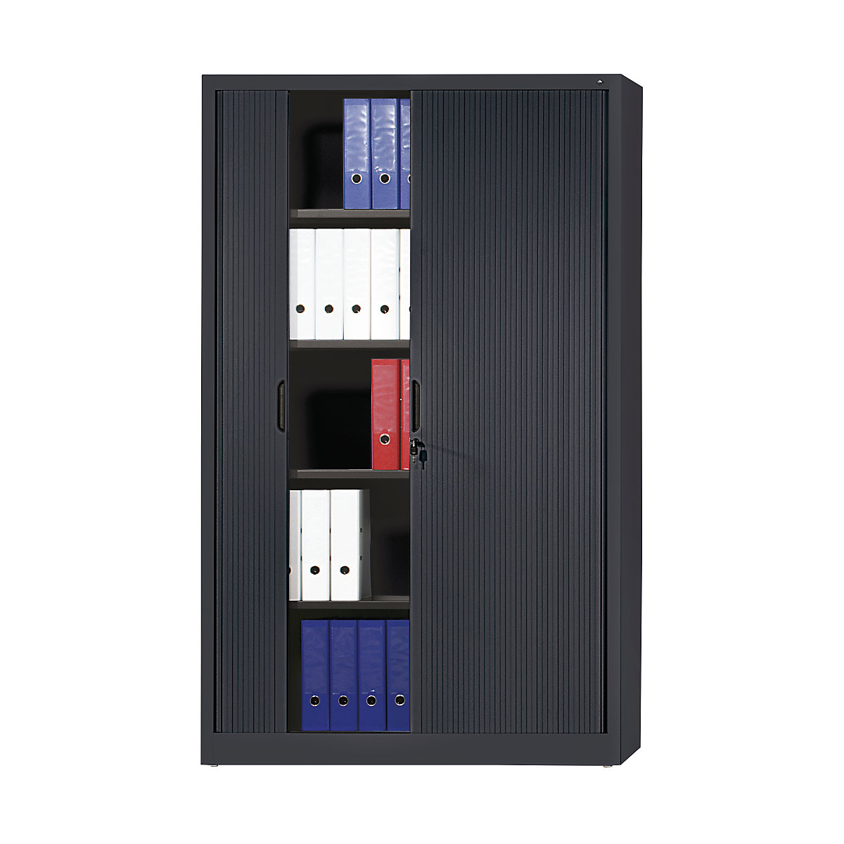 Rollladenschrank mit Horizontal-Jalousie C+P