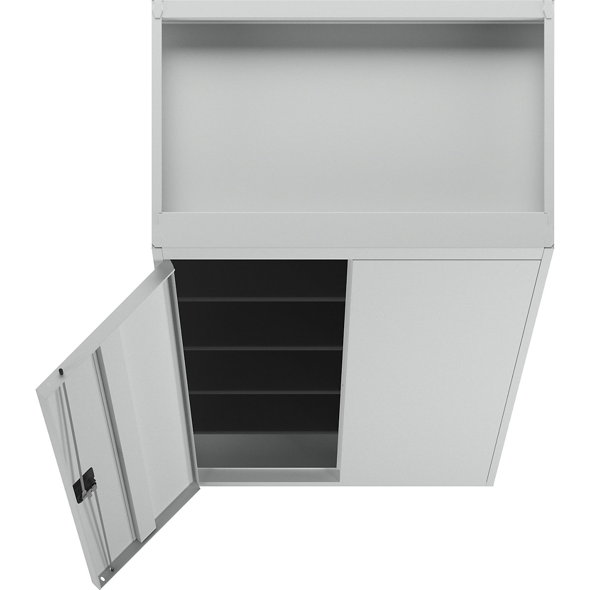 Stahlschrank mit Flügeltüren mauser (Produktabbildung 5)-4