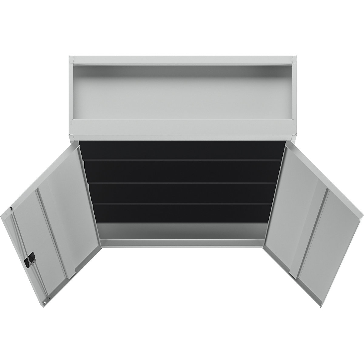 Stahlschrank mit Flügeltüren mauser (Produktabbildung 7)-6