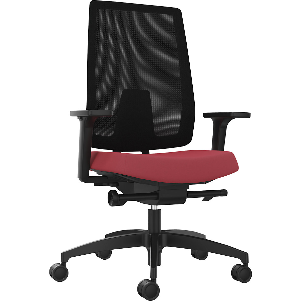 Dauphin INDEED Office Chair Chili Red 3