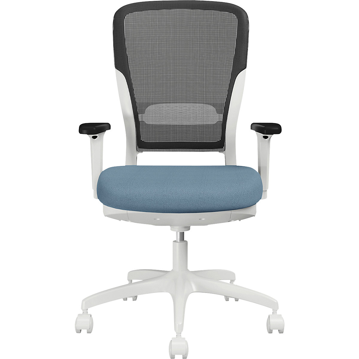 Kaiserkraft MOTION Office Chair White/Light Blue 4