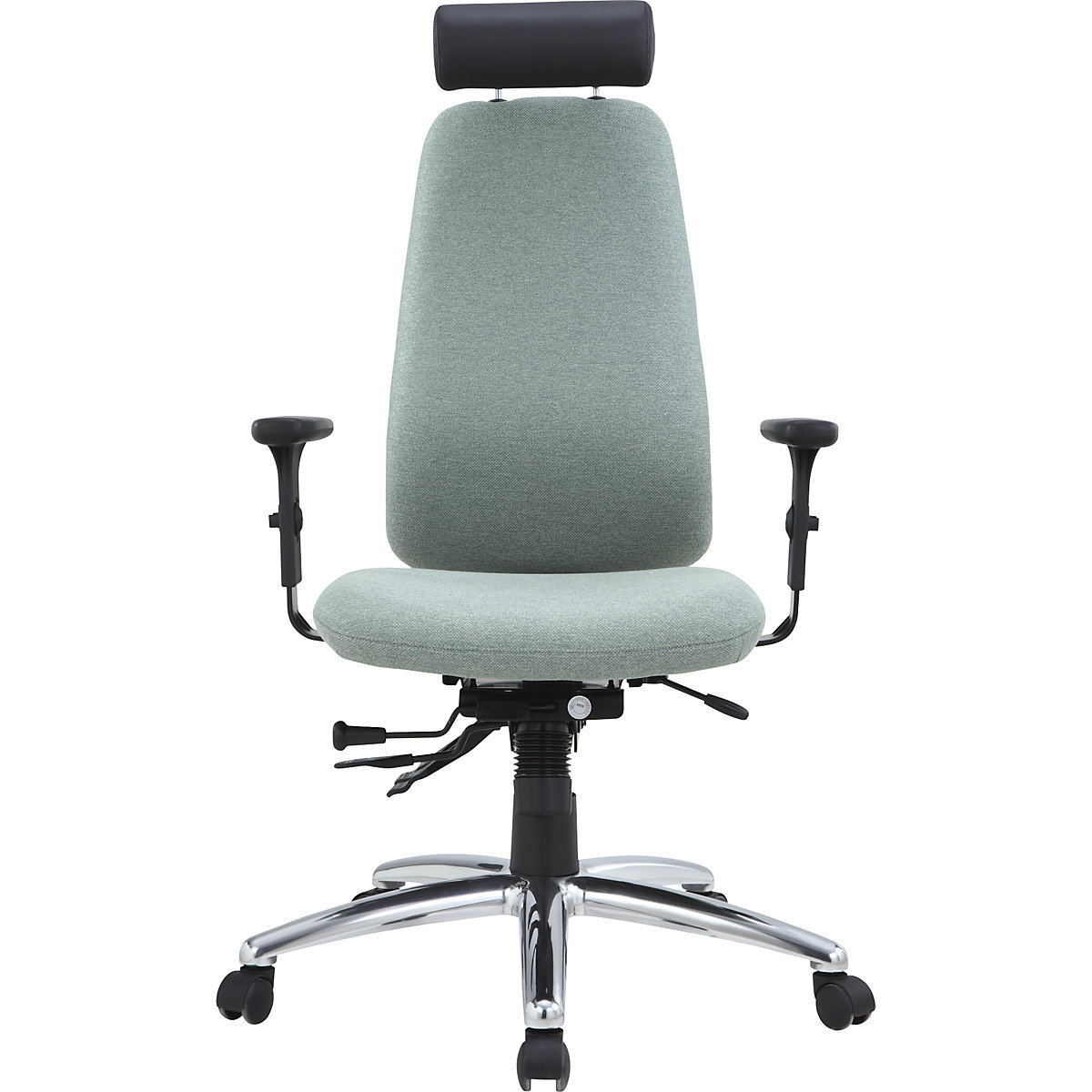Fauteuil de bureau Kaiserkraft Ricky, vert clair 7