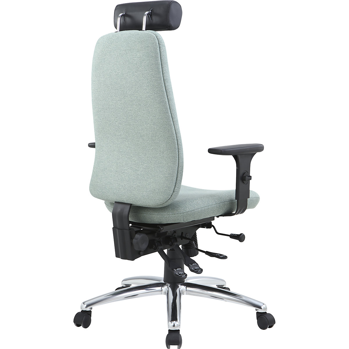 Fauteuil de bureau Kaiserkraft Ricky, vert clair 9