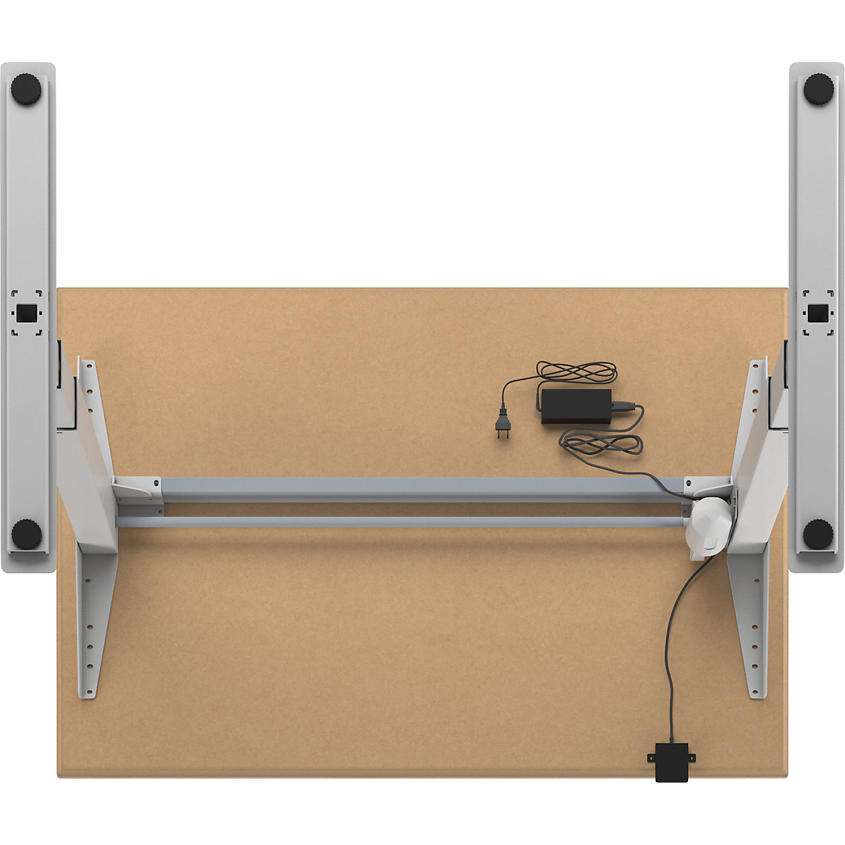 Schreibtisch Atlanta Trend, elektrisch höhenverstellbar (Produktabbildung 6)-5