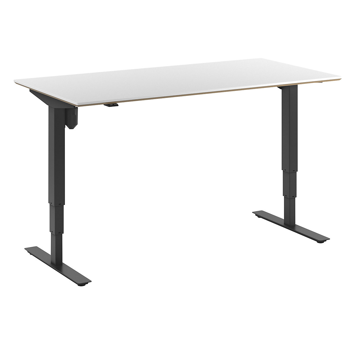 Kaiserkraft Atlanta Trend Desk White/Black 1600x800 3
