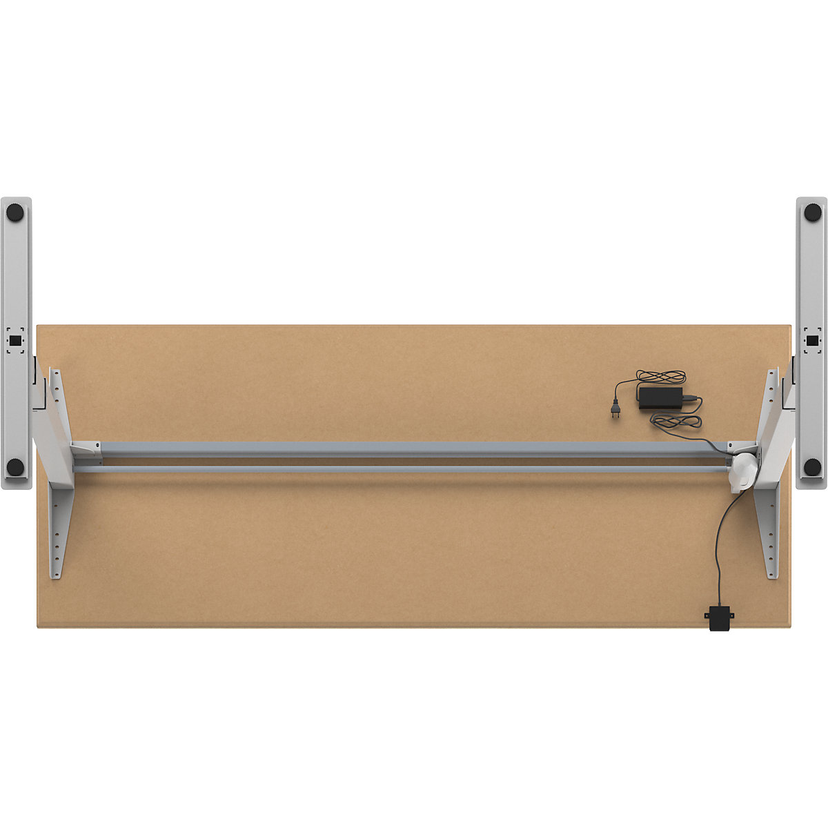 Schreibtisch Atlanta Trend, elektrisch höhenverstellbar (Produktabbildung 6)-5