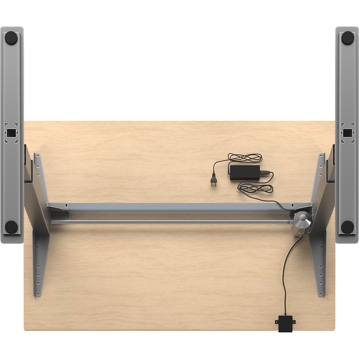 Schreibtisch Atlanta, elektrisch höhenverstellbar (Produktabbildung 8)-7
