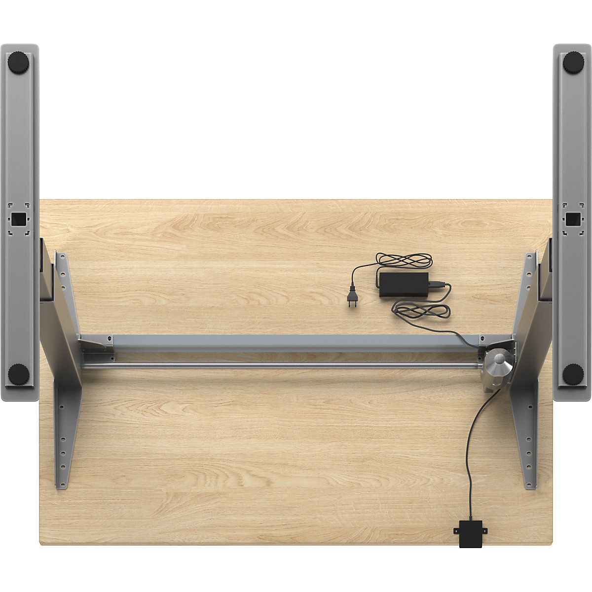 Schreibtisch Atlanta, elektrisch höhenverstellbar (Produktabbildung 8)-7