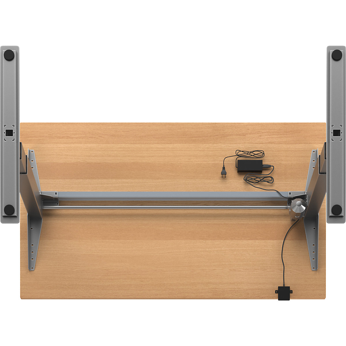 Schreibtisch Atlanta, elektrisch höhenverstellbar (Produktabbildung 8)-7