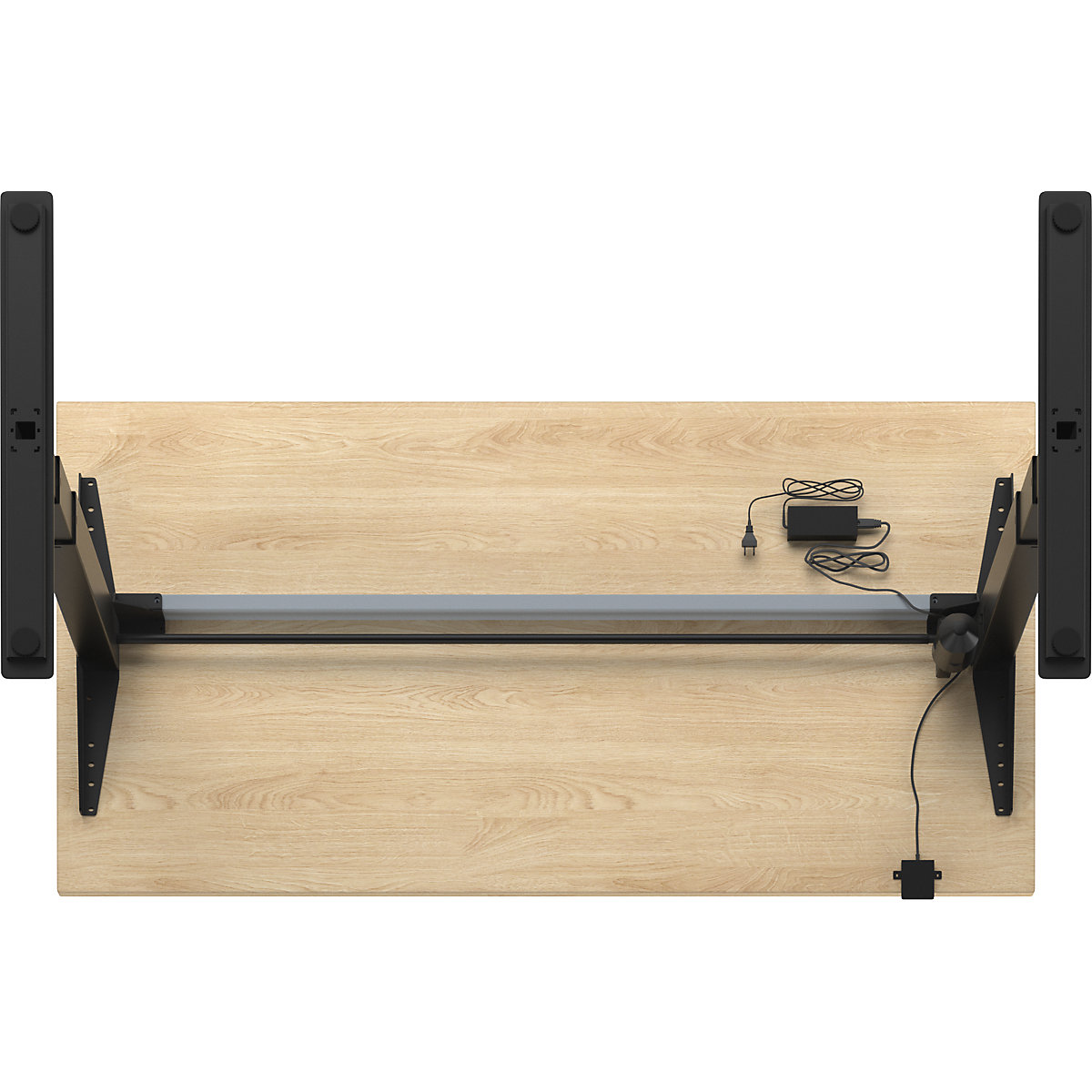 Schreibtisch Atlanta, elektrisch höhenverstellbar (Produktabbildung 8)-7