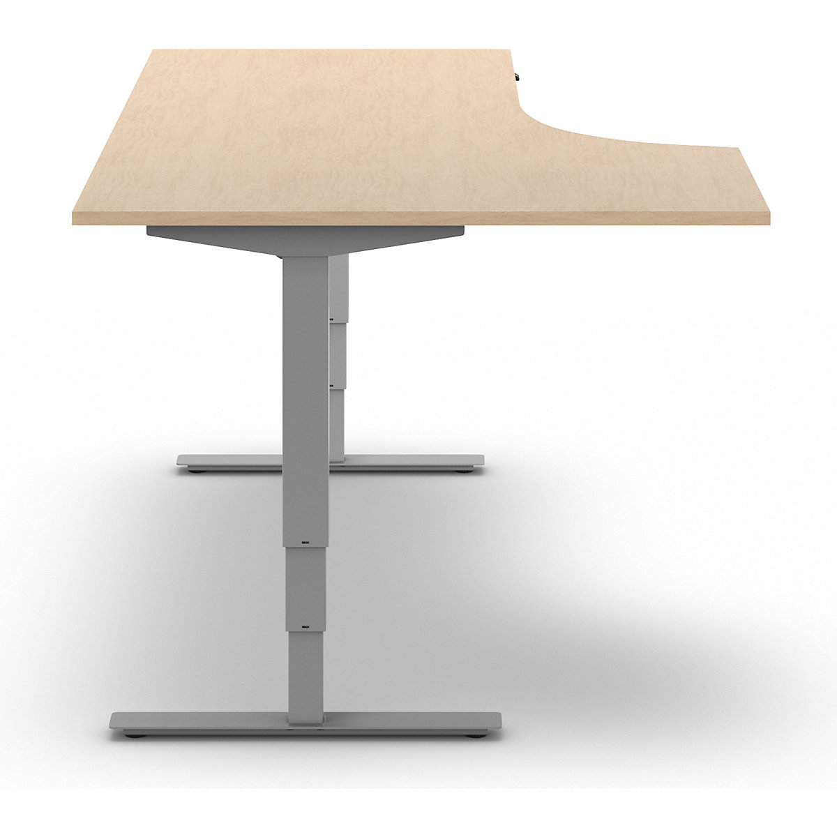 Schreibtisch Atlanta, elektrisch höhenverstellbar (Produktabbildung 4)-3