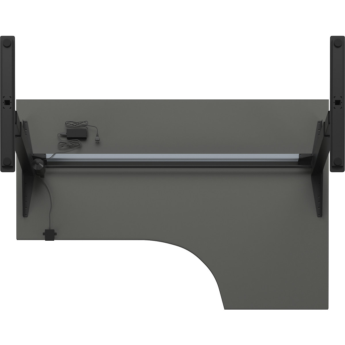 Schreibtisch Atlanta, elektrisch höhenverstellbar (Produktabbildung 5)-4