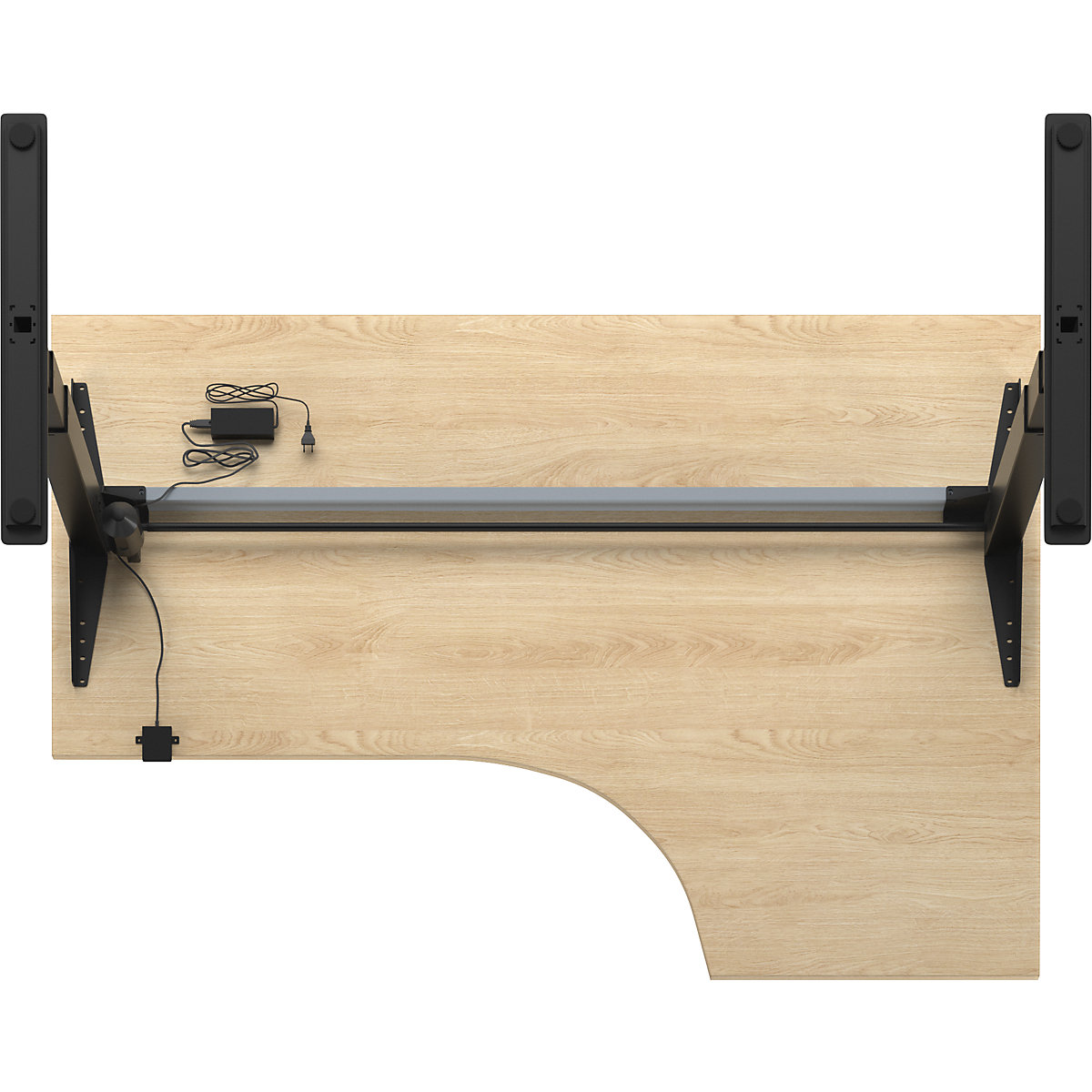 Schreibtisch Atlanta, elektrisch höhenverstellbar (Produktabbildung 5)-4
