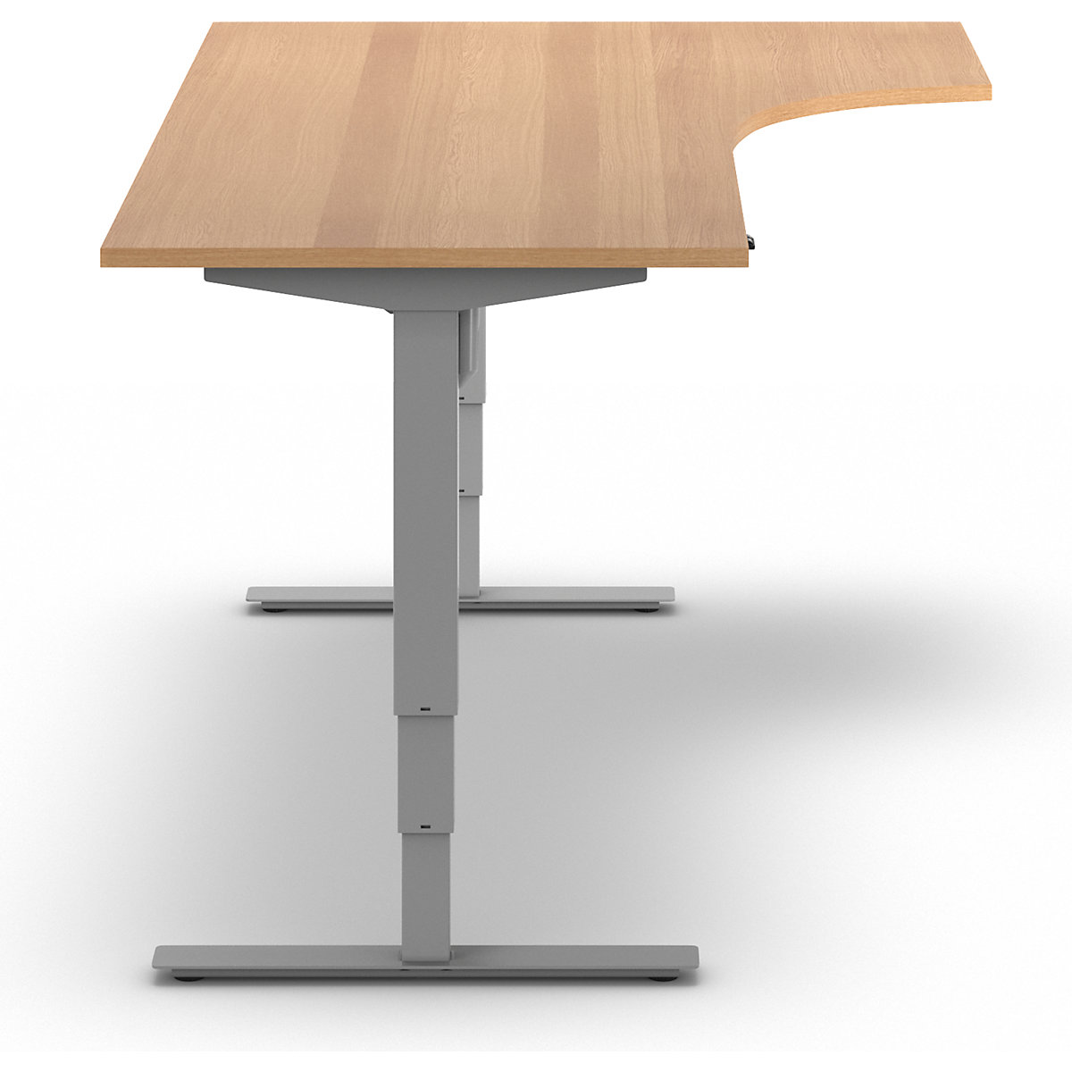 Schreibtisch Atlanta, elektrisch höhenverstellbar (Produktabbildung 4)-3