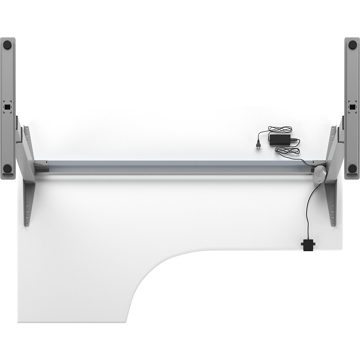 Schreibtisch Atlanta, elektrisch höhenverstellbar (Produktabbildung 5)-4