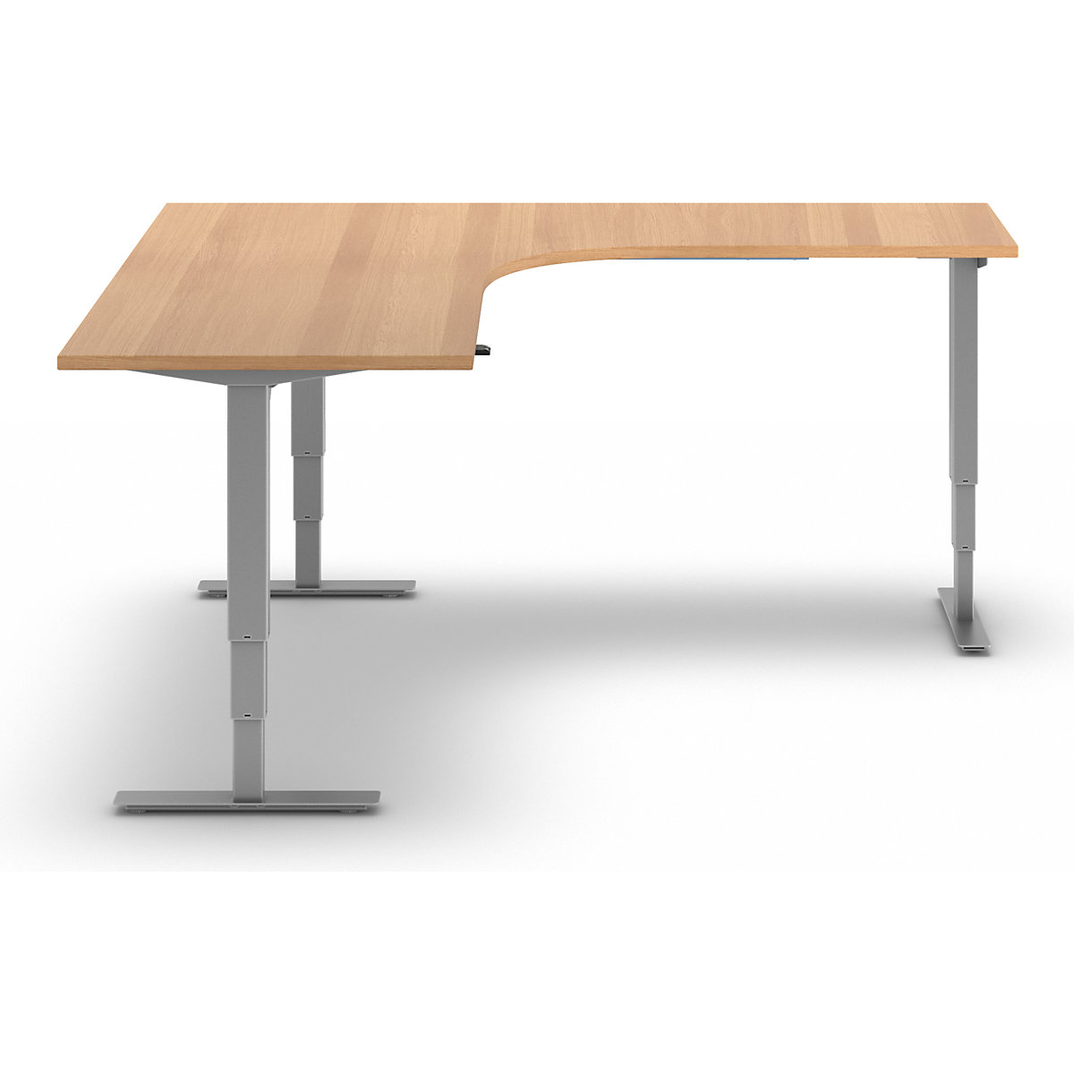 Schreibtisch Atlanta, elektrisch höhenverstellbar (Produktabbildung 4)-3