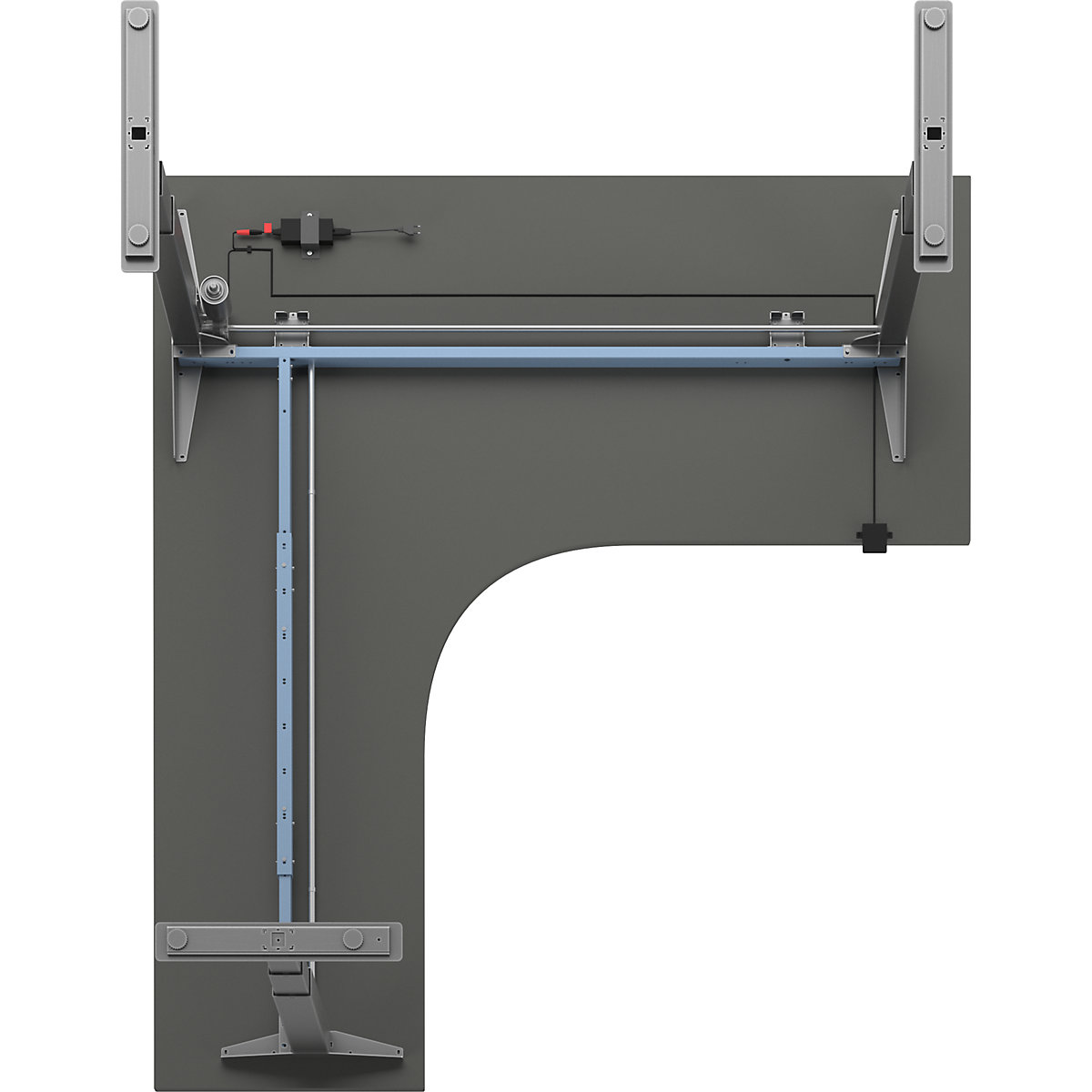 Schreibtisch Atlanta, elektrisch höhenverstellbar (Produktabbildung 5)-4