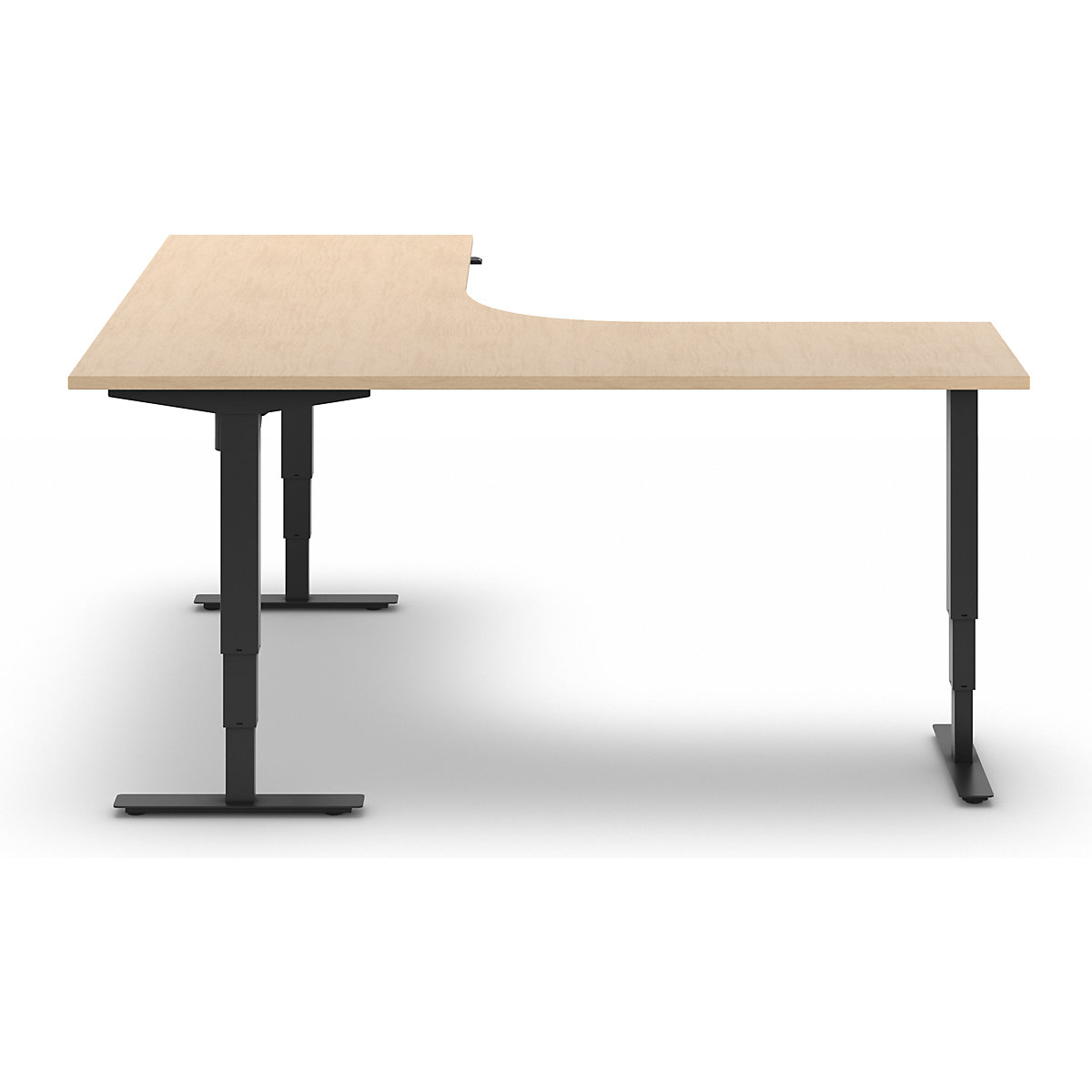 Schreibtisch Atlanta, elektrisch höhenverstellbar (Produktabbildung 4)-3