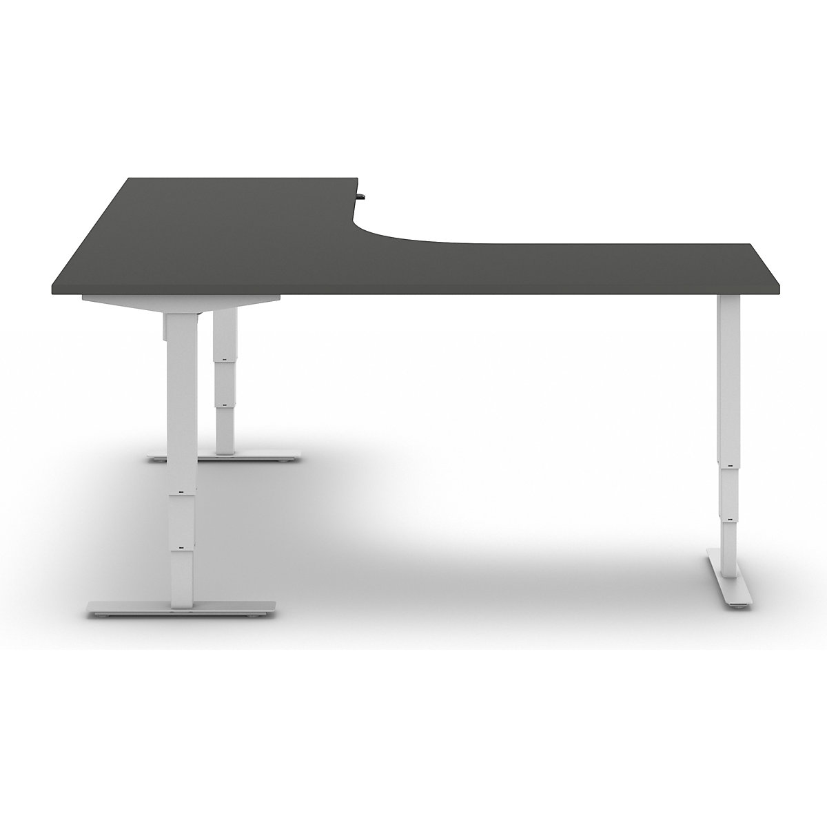 Schreibtisch Atlanta, elektrisch höhenverstellbar (Produktabbildung 4)-3