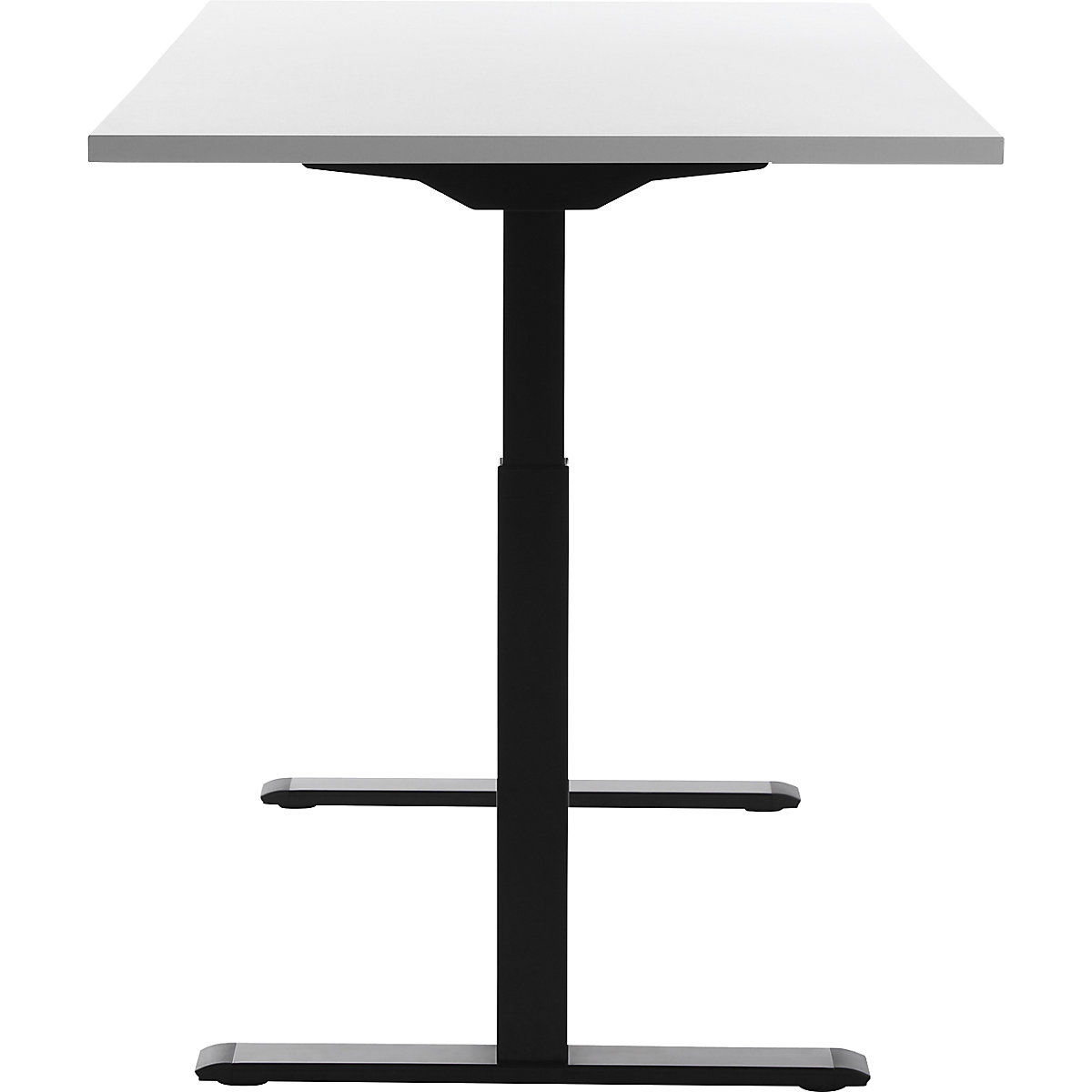 Topstar E-TABLE Height-Adjustable Desk White/Black 160x80 cm 10