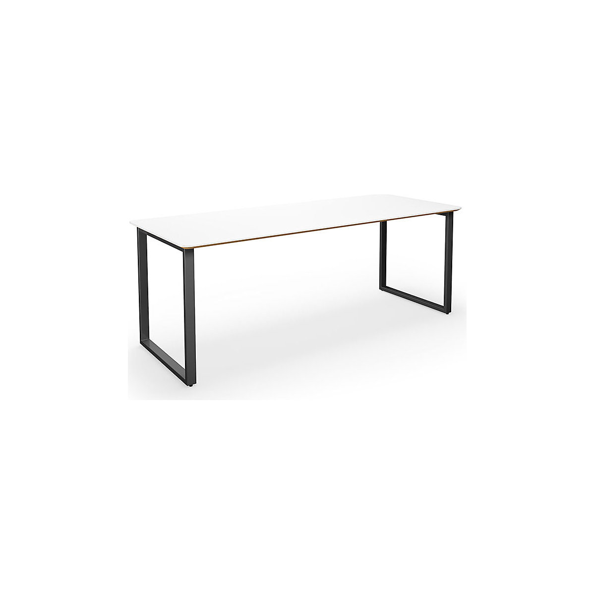 kaiserkraft DUO-O Trend Multipurpose Table White/Black 200x80cm 2