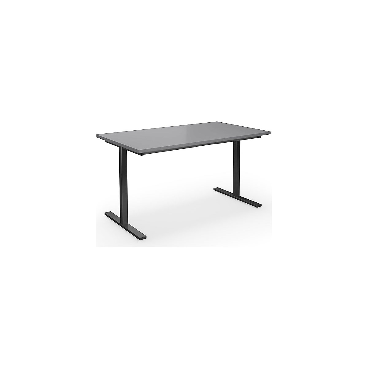 Kaiserkraft DUO-T Multipurpose Table Light Gray/Black 2