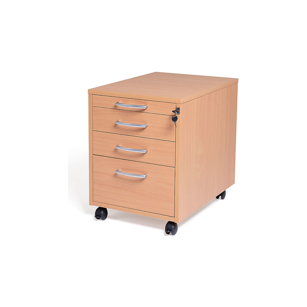 Rollcontainer Miami, 4 Schubladen (Produktabbildung 2)-1