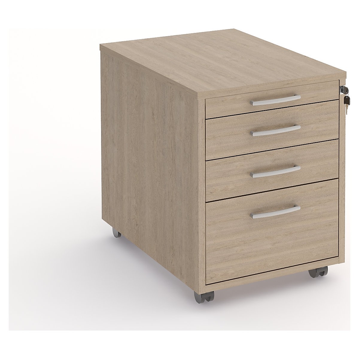 Rollcontainer Miami, 4 Schubladen (Produktabbildung 2)-1