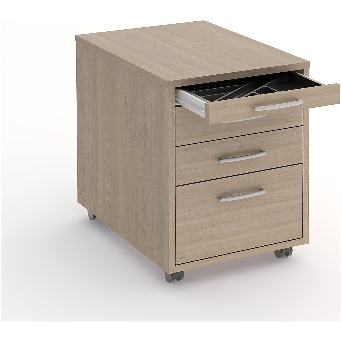 Rollcontainer Miami, 4 Schubladen (Produktabbildung 3)-2