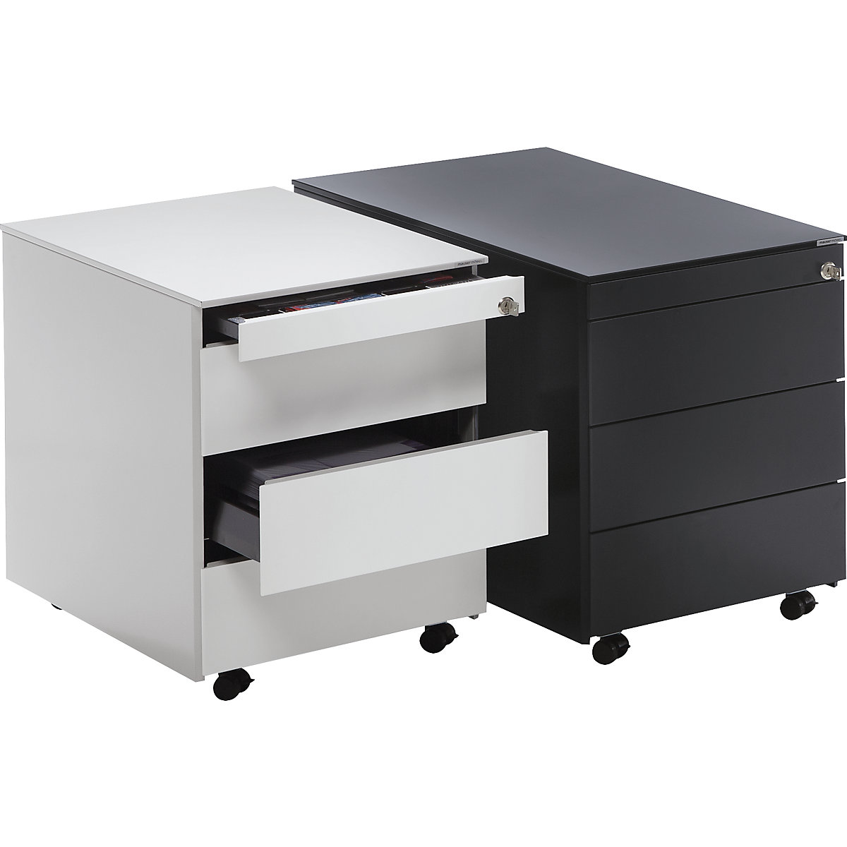 Schubladencontainer mit Rollen mauser (Produktabbildung 2)-1