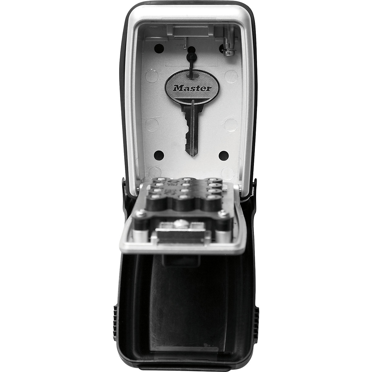 Schlüsselbox mit Drucktasten Masterlock (Produktabbildung 2)-1