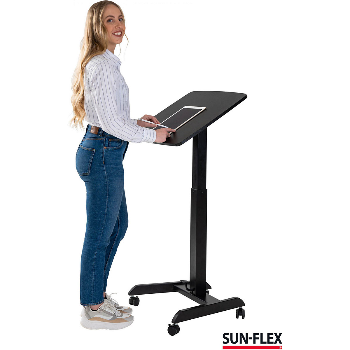 Höhenverstellbarer Tisch Sun-flex Easydesk Pro (Produktabbildung 6)-5