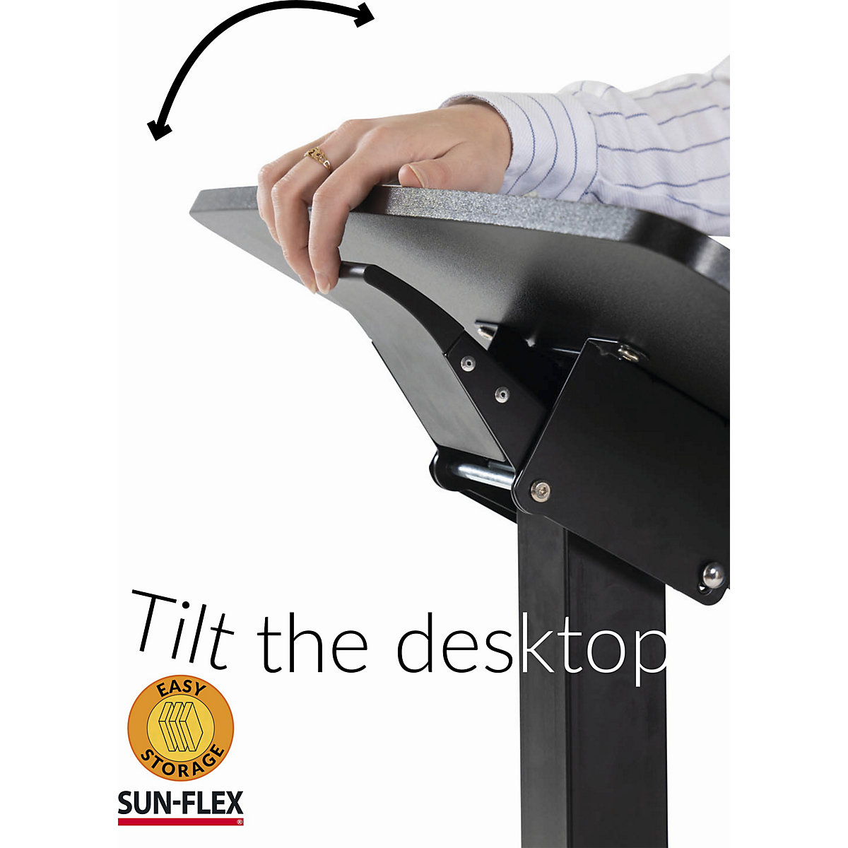 Höhenverstellbarer Tisch Sun-flex Easydesk Pro (Produktabbildung 9)-8