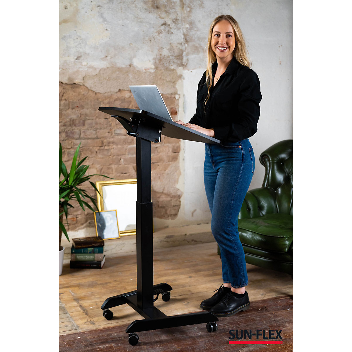 Höhenverstellbarer Tisch Sun-flex Easydesk Pro (Produktabbildung 18)-17