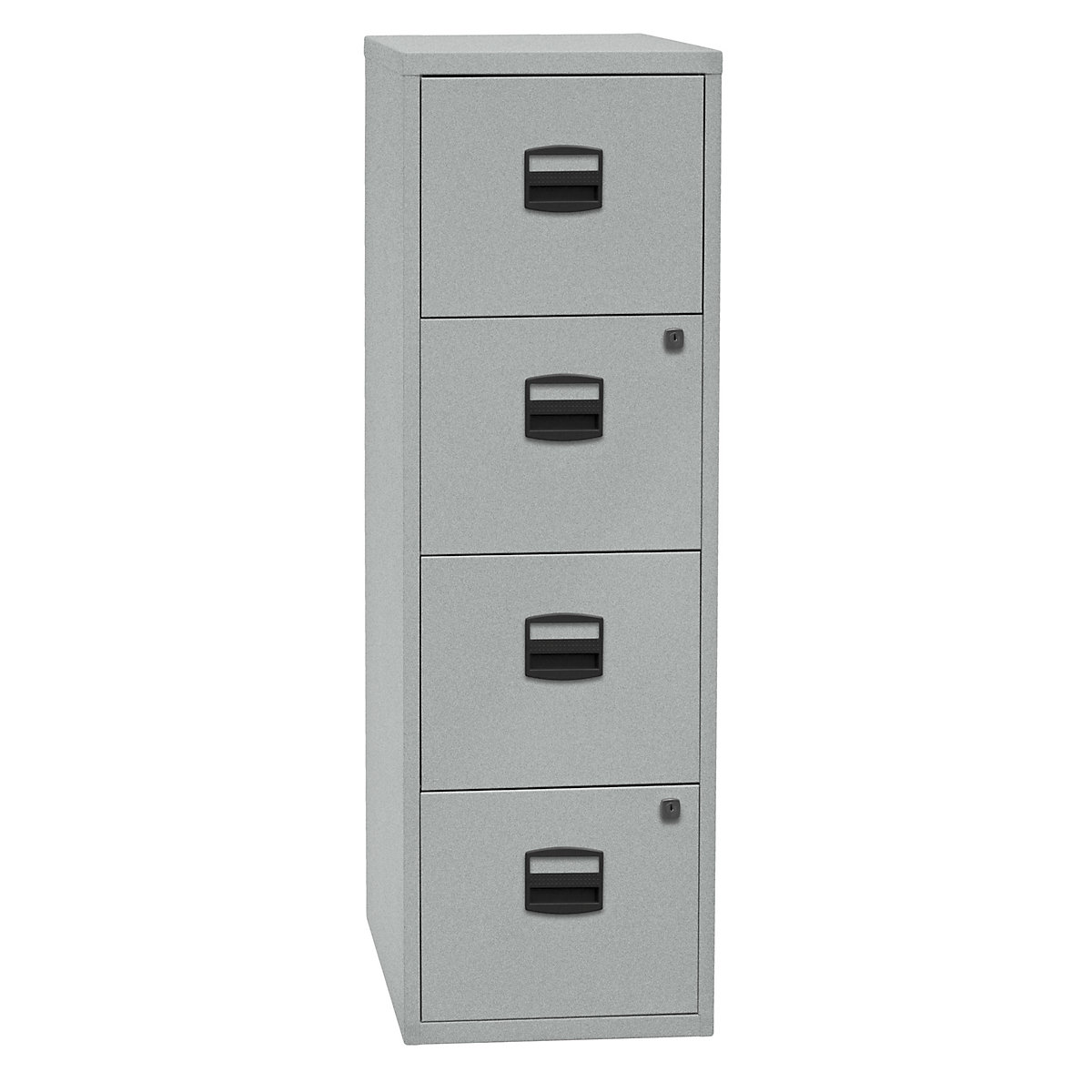 Hängeregistraturschrank PFA BISLEY, 4 Schübe, silber-2