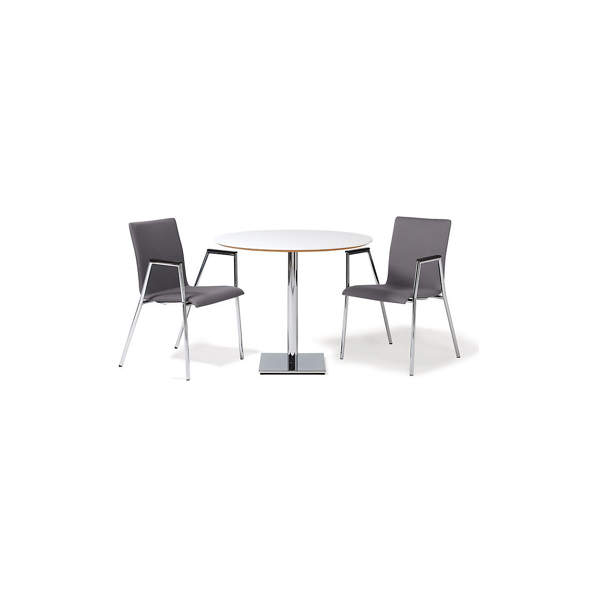 Kaiserkraft Cadeira Conference Chair Gray 10