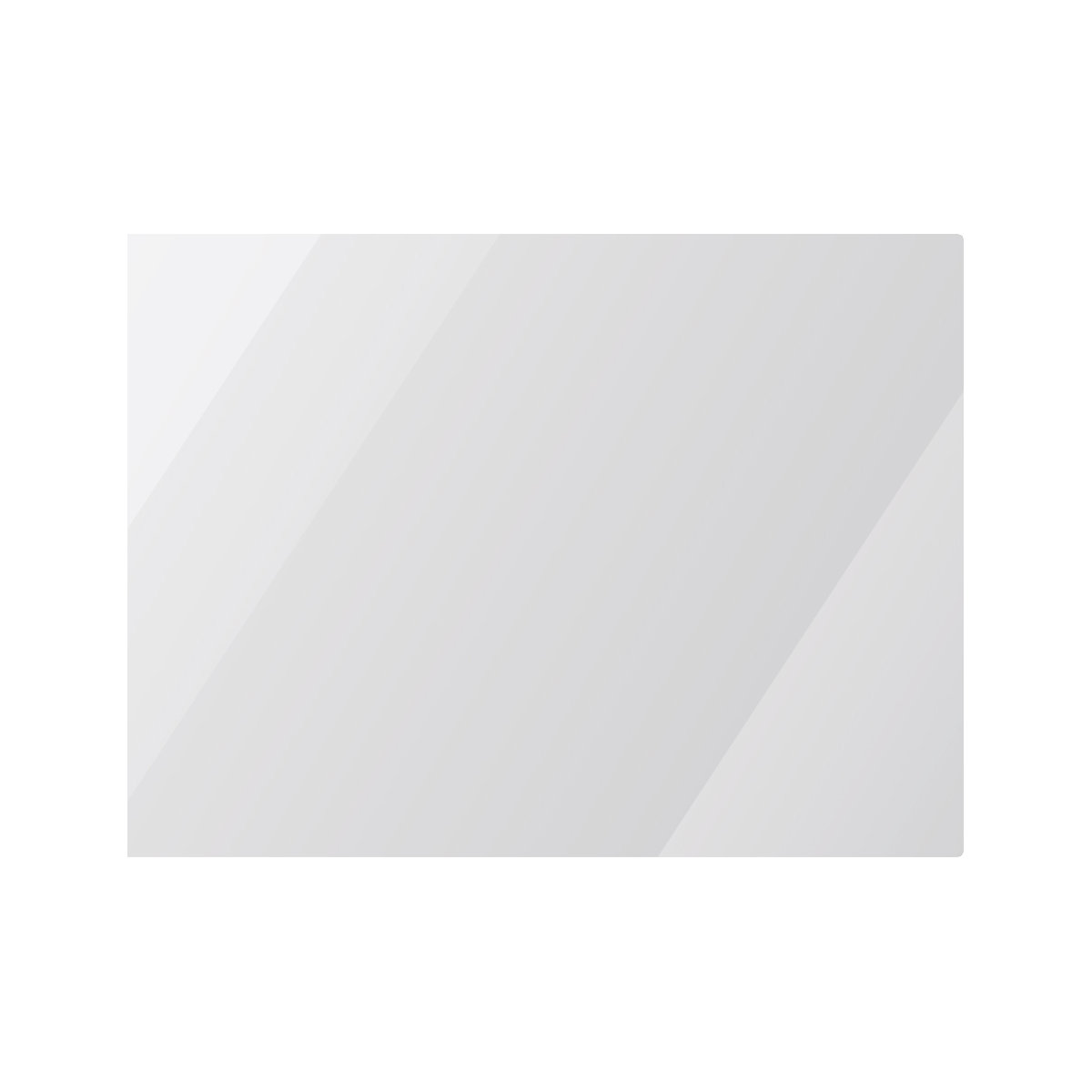 Smit Visual Divider Panel Clear 580x1600mm 3