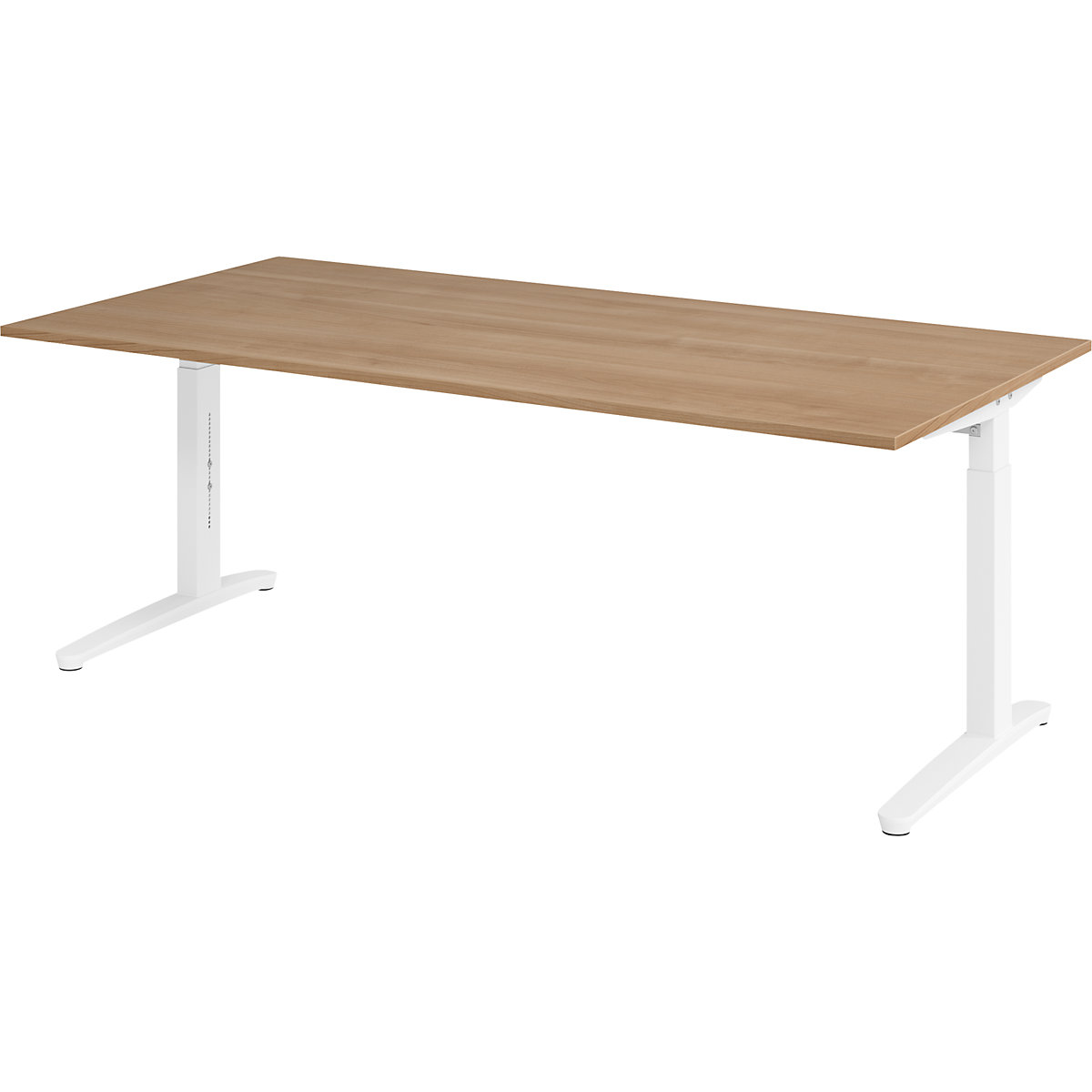 kaiserkraft ANNY Desk White/Walnut 2000x1000mm 2