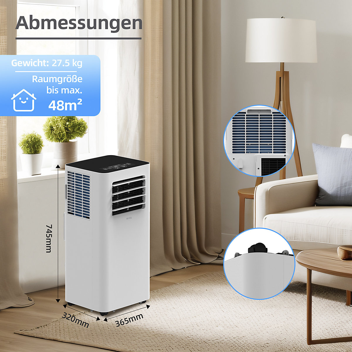 Klimagerät 14.000 BTU (Produktabbildung 7)-6