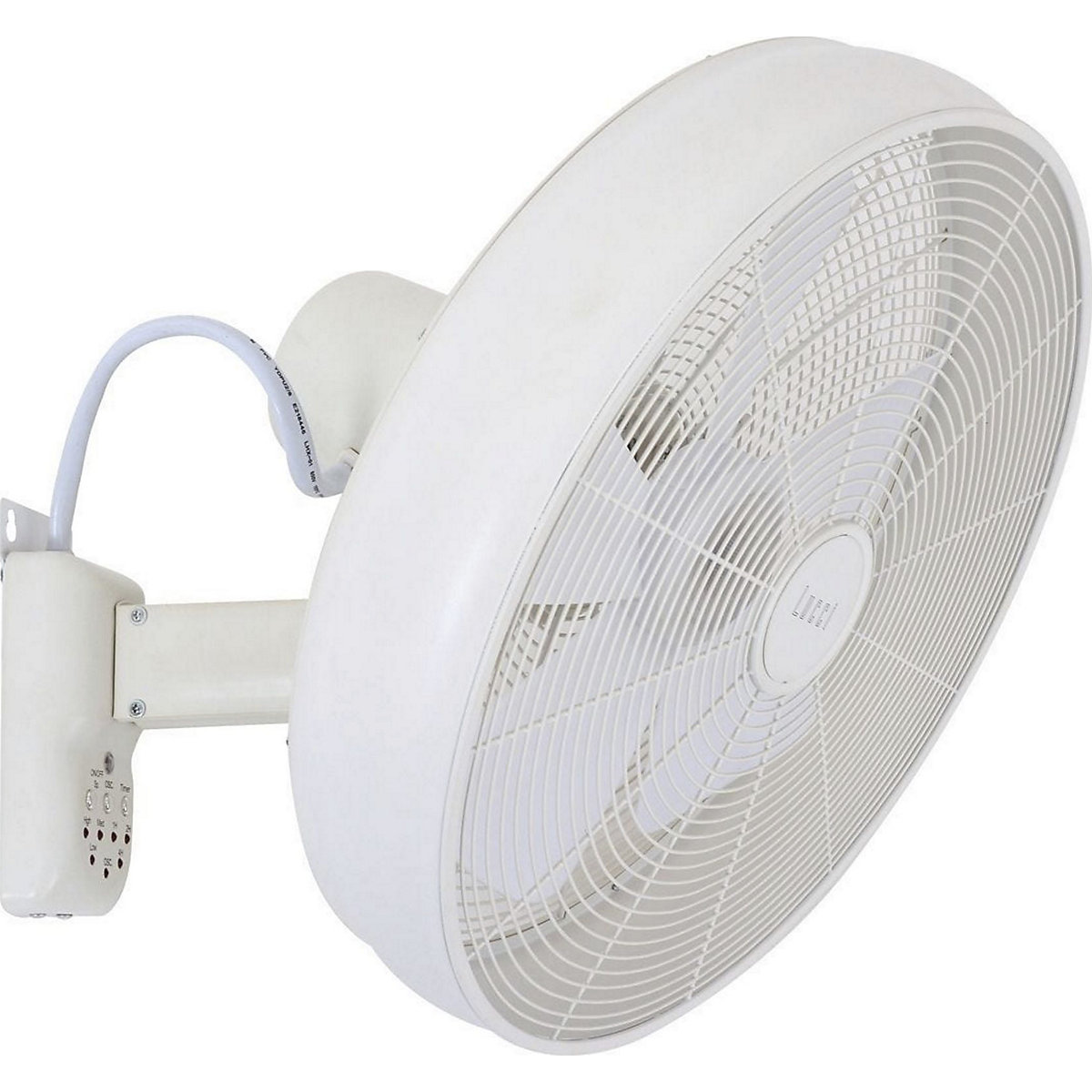 Wandventilator mit Fernbedienung