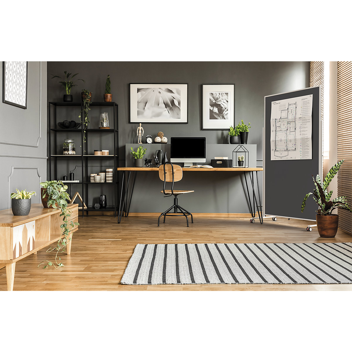 Design-Moderationstafel VarioPin magnetoplan (Produktabbildung 7)-6