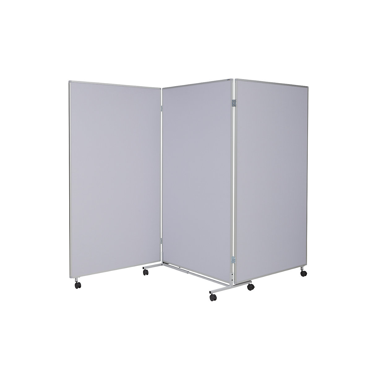 Präsentationswand, faltbar und mobil eurokraft basic (Produktabbildung 4)-3